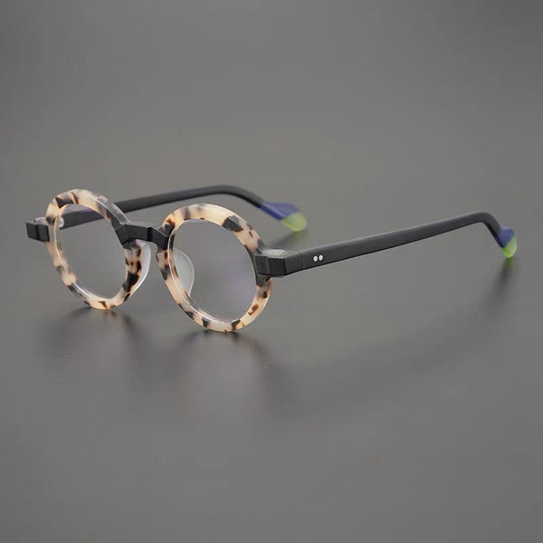 Dimash Round Acetate Optical Glasses Frame