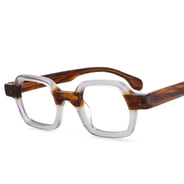 Dud Small Square Acetate Optical Glasses Frame