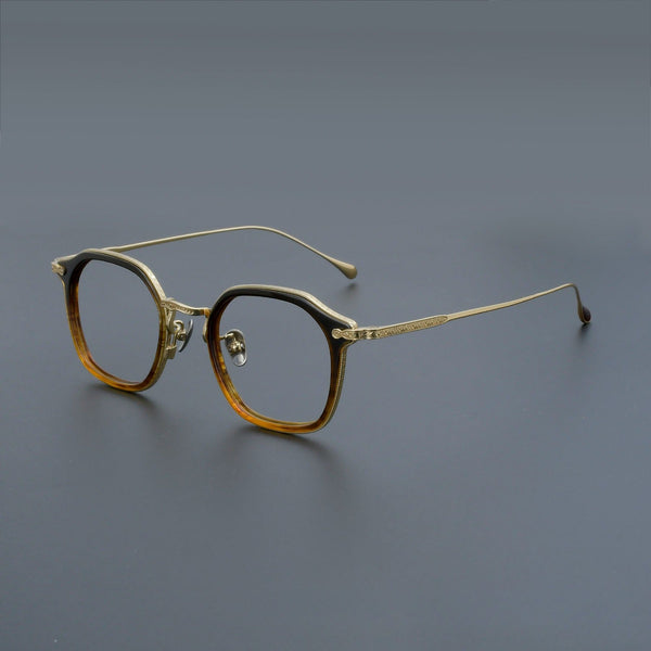Penni Retro Square Titanium Glasses Frame