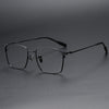 Teff Vintage Titanium Square Glasses Frame