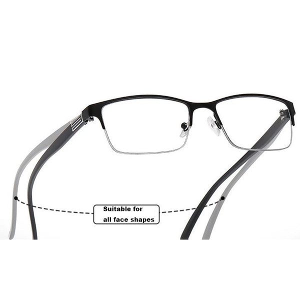 Titanium Ultra-Light Multifocal Progressive Smarth Photochromic Reading Glasses CMLH809
