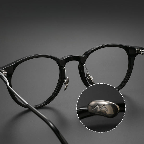 Newby Vintage Round Ultra-light Titanium Glasses Frame