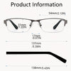 Color-Changing Business Aluminum Alloy Myopia Glasses