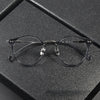 Urso Vintage Titanium Round Glasses Frame