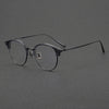 Mabry Vintage Titanium Round Glasses Frame
