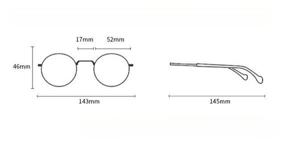 4-in-1 Magnetic Aluminum Magnesium Titanium Sunglasses