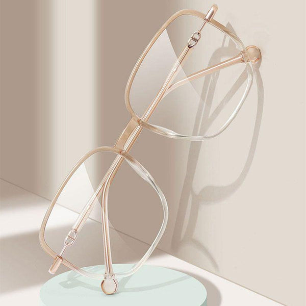 Women's Diamond Photochromism Anti-Blue Light Presbyopia Glasses