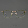 Geo Classic Square Titanium Glasses Frame