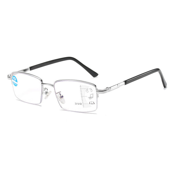 Anti-Blue Light Progressive Multi-Focus Reading Glasses