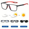 Ultra-Light Multifocal Photochromic Progressive Anti-Blue Light Reading Glasses-CML029