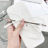 Women's Diamond Rimless Anti-Blue Light Presbyopia Glasses