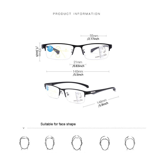 Titanium Ultra-Light Shockproof Impact-Resistant Glasses Frame
