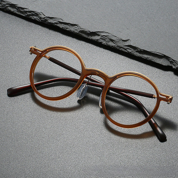 Pacha Retro Round TR90 Glasses Frame
