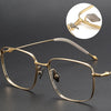 Jonah Vintage Titanium Square Glasses Frame