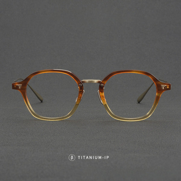 Tacho Classic Oval Acetate Glasses Frame