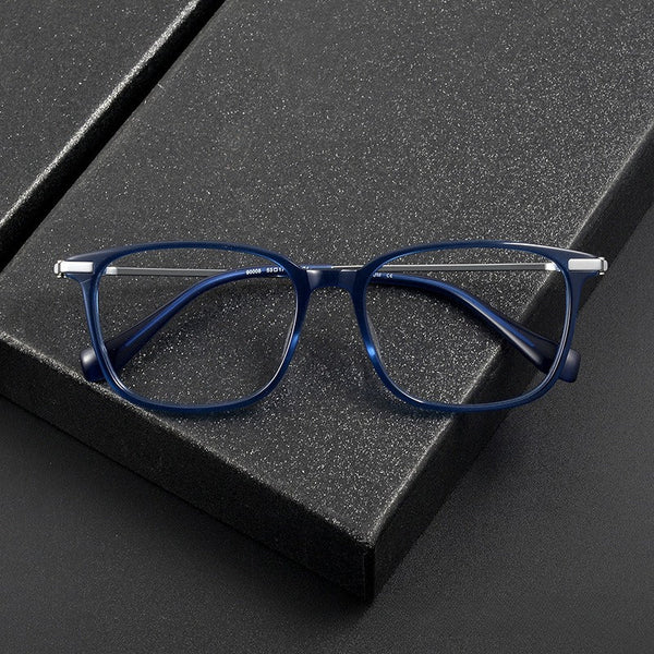 Manor Retro Square Titanium Glasses Frame