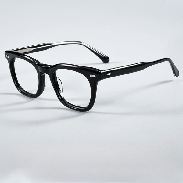 Cesar Retro Rectangle Acetate Glasses Frame