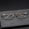 Jonah Vintage Titanium Square Glasses Frame