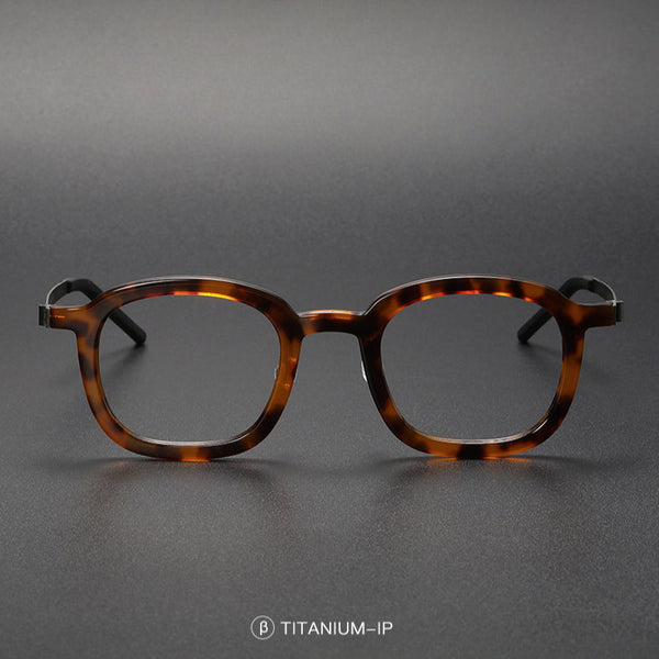 Joerg Vintage Acetate Round Glasses Frame