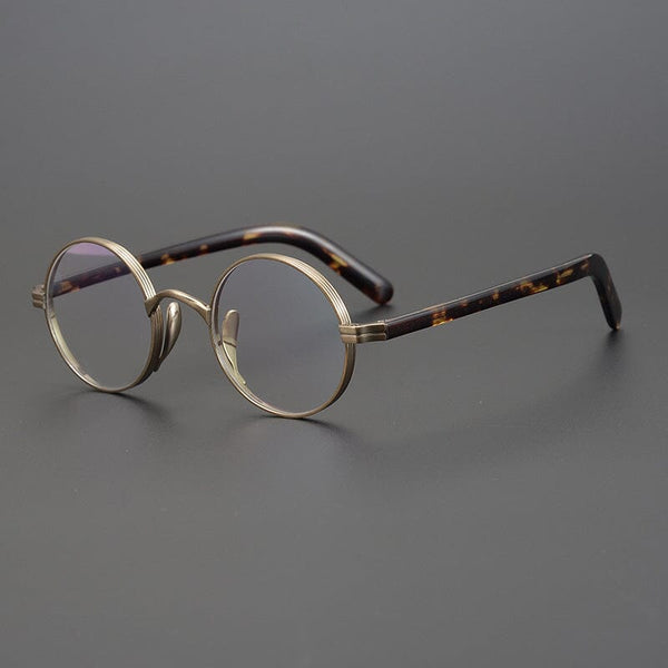 Farid Handmade Round Glasses Frame