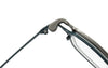 Ewa Square Titanium Glasses Frame With Magnetic Sunglasses Clips