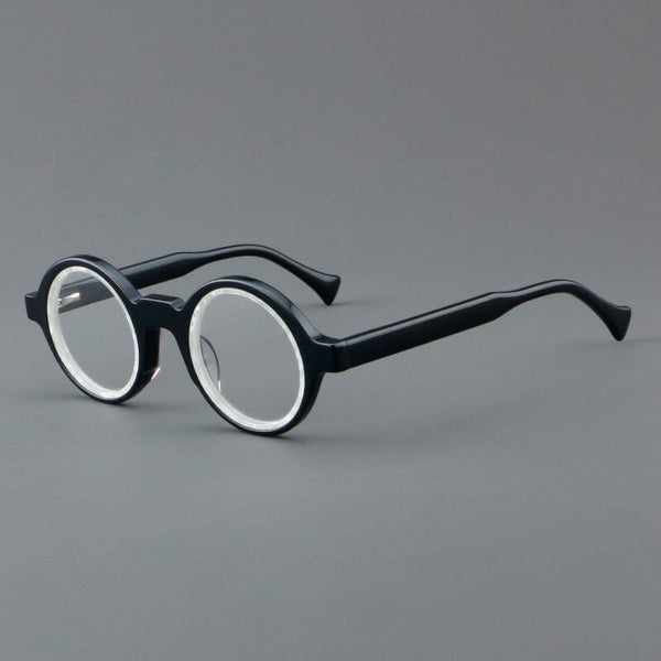Fonda Acetate Round Retro Glasses Frame