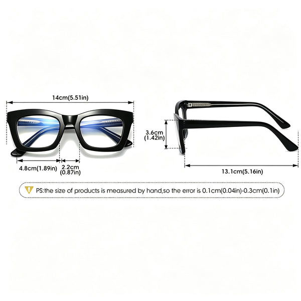Women Square Optical Glasses Frame CM2016