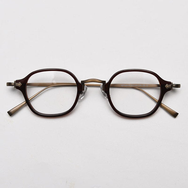 Hale Vintage Rectangle Glasses Frame