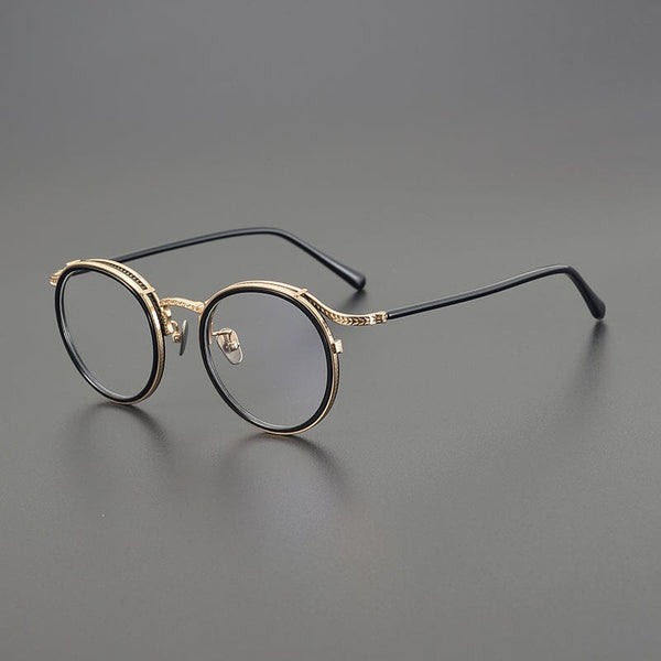 Hamo Vintage Round Glasses Frame