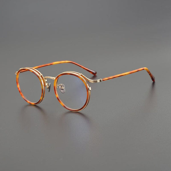 Hamo Vintage Round Glasses Frame