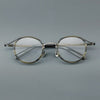 Hank Vintage Acetate Round Glasses Frame
