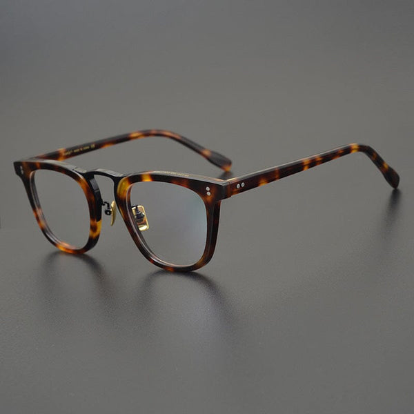 Hugh Retro Titanium Beam Glasses Frame