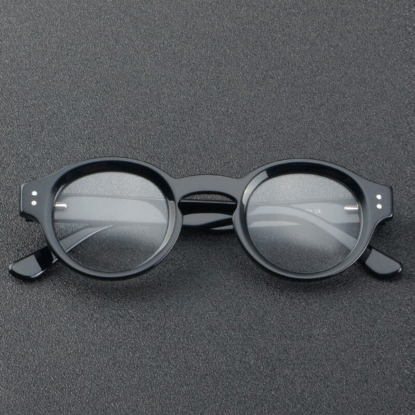 Jade Retro Round Acetate Optical Frame