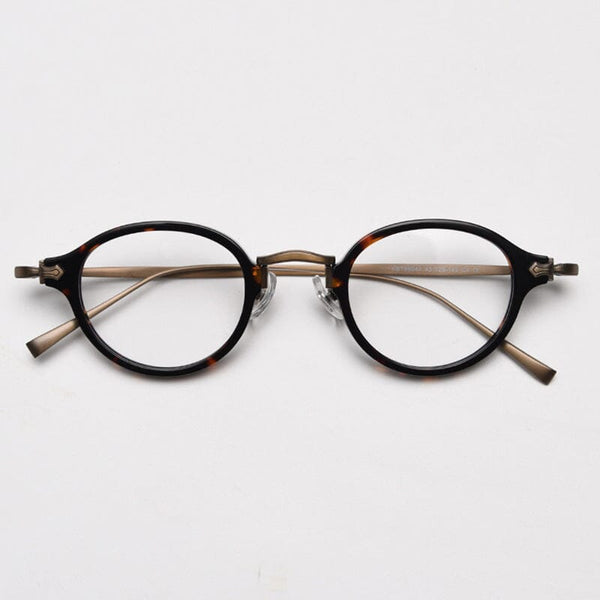 Jayme Vintage Oval Glasses Frame