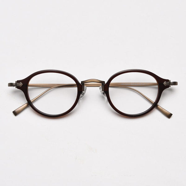 Jayme Vintage Oval Glasses Frame