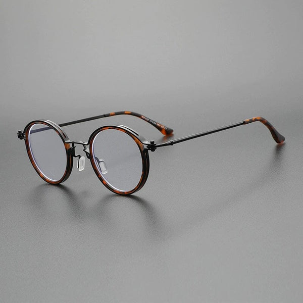 Kay Retro Round Optical Metal Glasses Frames