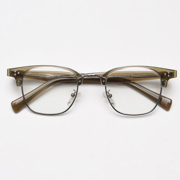 Kemp Vintage Browline Eyeglasses Frame