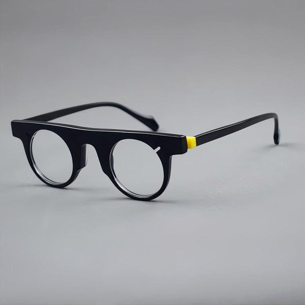 Kaylee Acetate Round Retro Glasses Frame