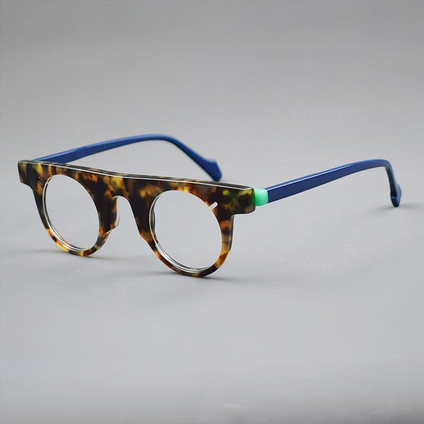 Kaylee Acetate Round Retro Glasses Frame