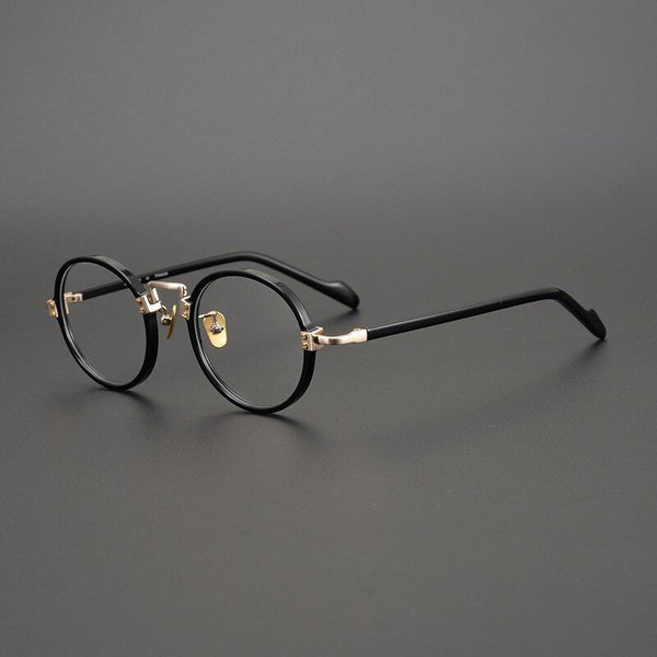 Kin Vintage Acetate Round Glasses Frame