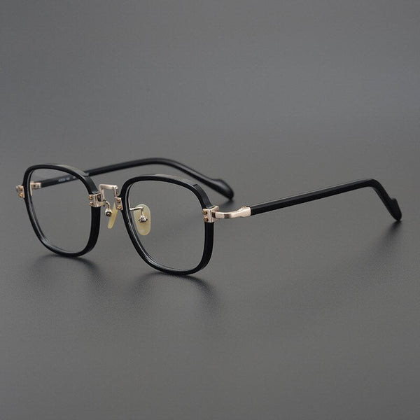 Kin Vintage Acetate Round Glasses Frame