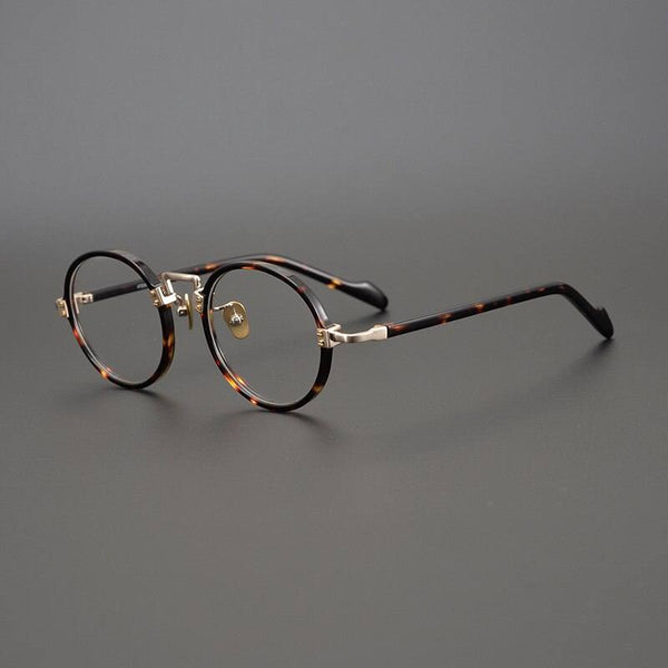 Kin Vintage Acetate Round Glasses Frame