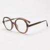 Lamar Large Size Round TR90 Vintage Eyeglass Frame
