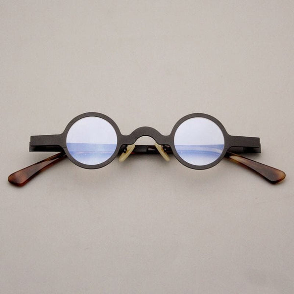 Marc Retro Small Round Glasses Frame
