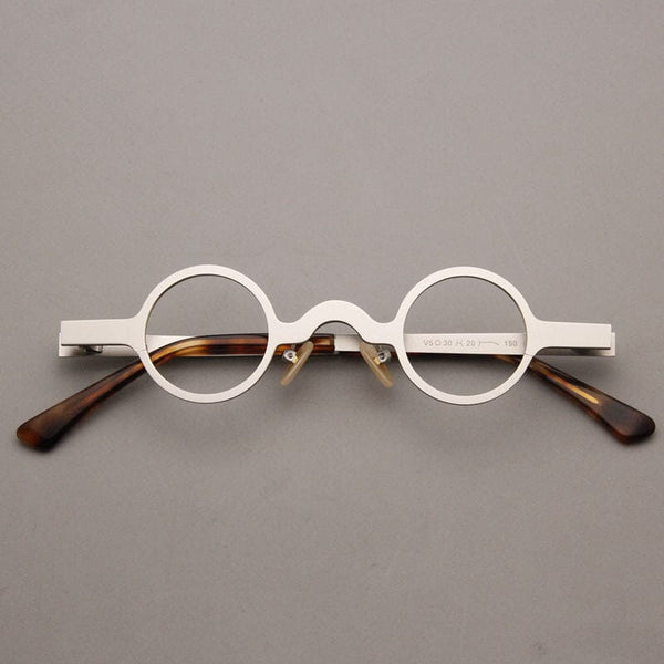 Marc Retro Small Round Glasses Frame