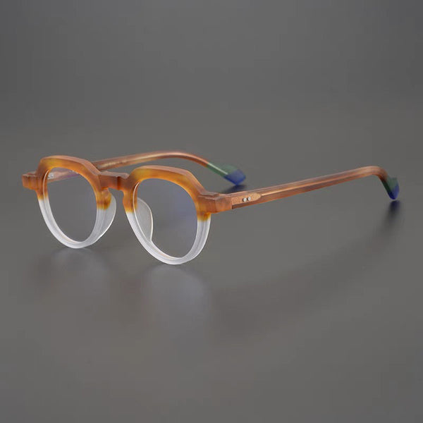 Mateo Round Retro Acetate Glasses Frames