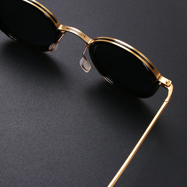 Lucent Round Frame Sunglasses