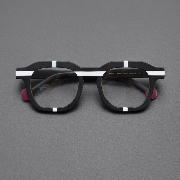 Dodd Retro Rectangle Glasses Frame