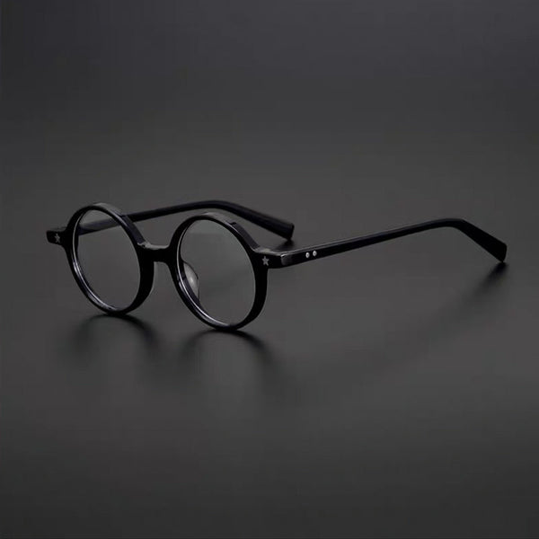 Milo Retro Round Acetate Glasses Frame