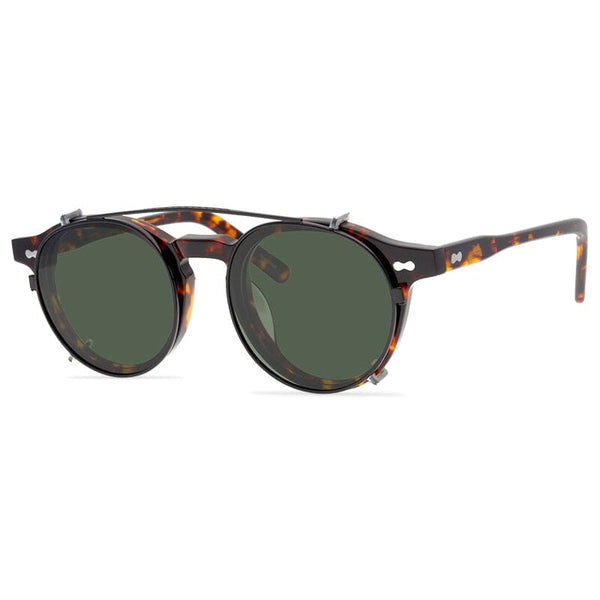 Morton Acetate Glasses Frame With sunglasses Clips